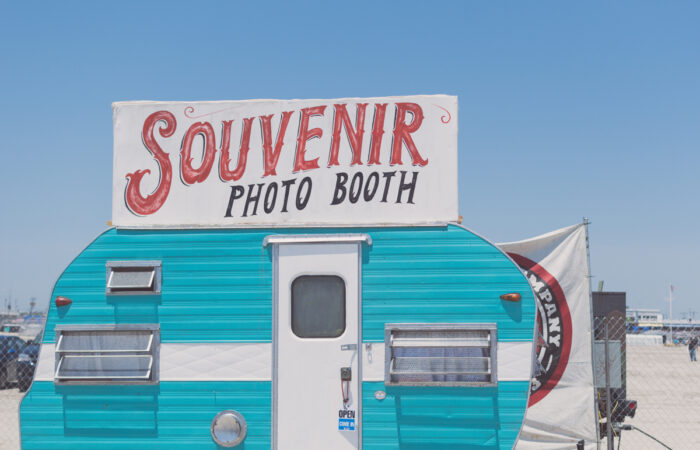 Vintage Souvenir Photo Booth